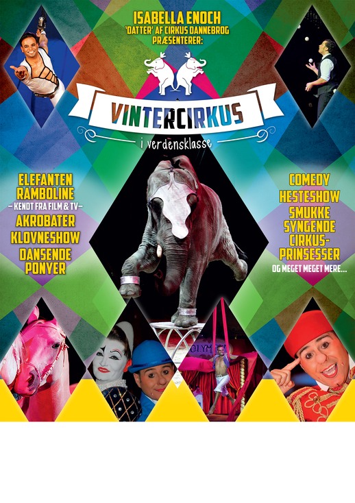 Vintercirkus 2015 - Plakat A3
